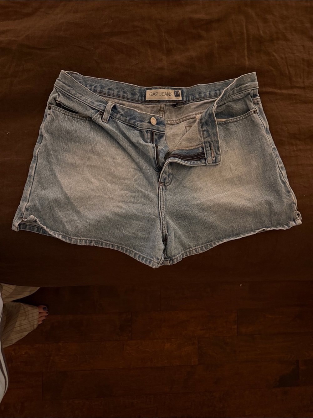 GAP Light Blue Denim Jean Shorts